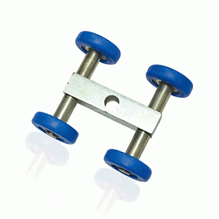 HC-CSRN standard selection injection nylon C-beam 4-wheel port