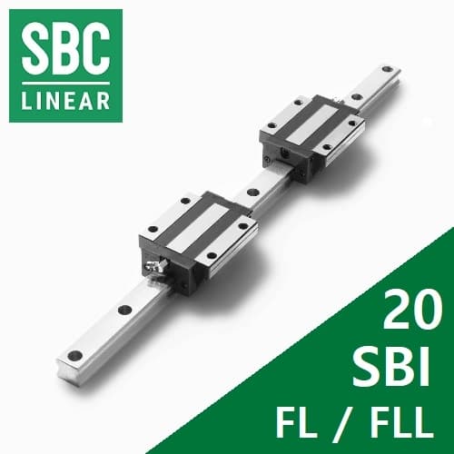 251028 SBC Linear LM Guide [Block] SBI20FLL [Rail] SBI20-1720L (G value-End value 20)