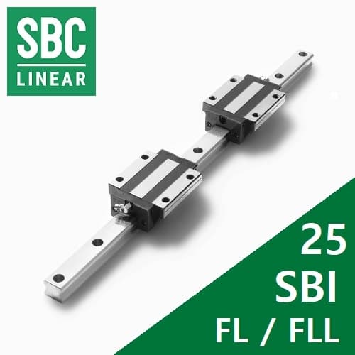 SBC Linear LM Guide: SBI25FL / SBI25FLL / Rail selection