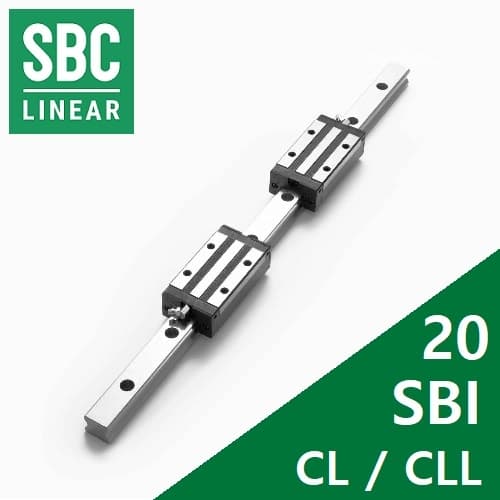 SBC Linear LM Guide: SBI20CL / SBI20CLL / Rail selection