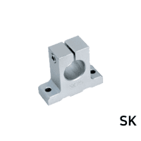 Linear bushing shaft holder support: SK 10