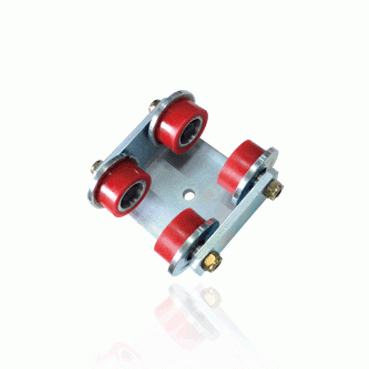 HC-HSU standard selection 4-wheel urethane trolley (for H beam) Korea Casta