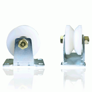HC-VNR Nylon Wheel Injection V Angle Fixed Nylon Hankook Caster