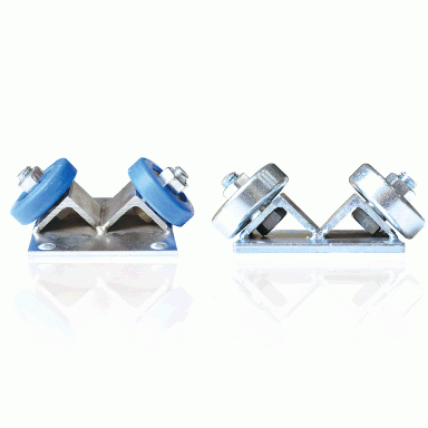 HC-MS, HC-MN, HC-SMS M angle wheel M angle caster M angle iron, nylon, all stainless steel Korean caster