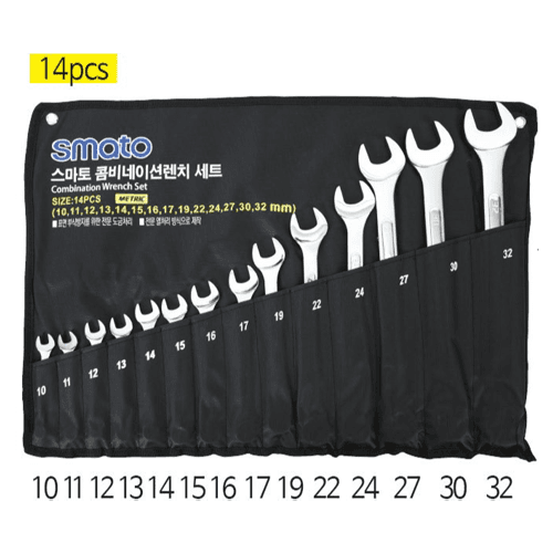 Smato Wrench Combination Wrench Set 14P MM