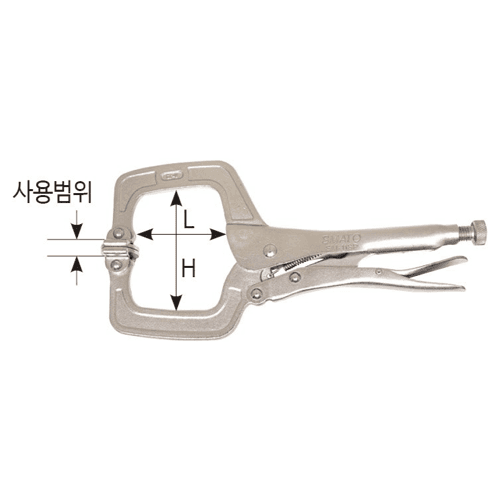 Smato Grip Pliers C-Type Clamp 350mm (14") SM-14SP