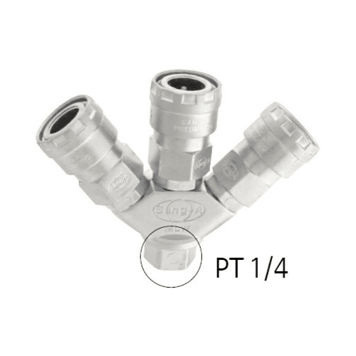 Ivory Airline Coupler MLY22 (2 pieces)